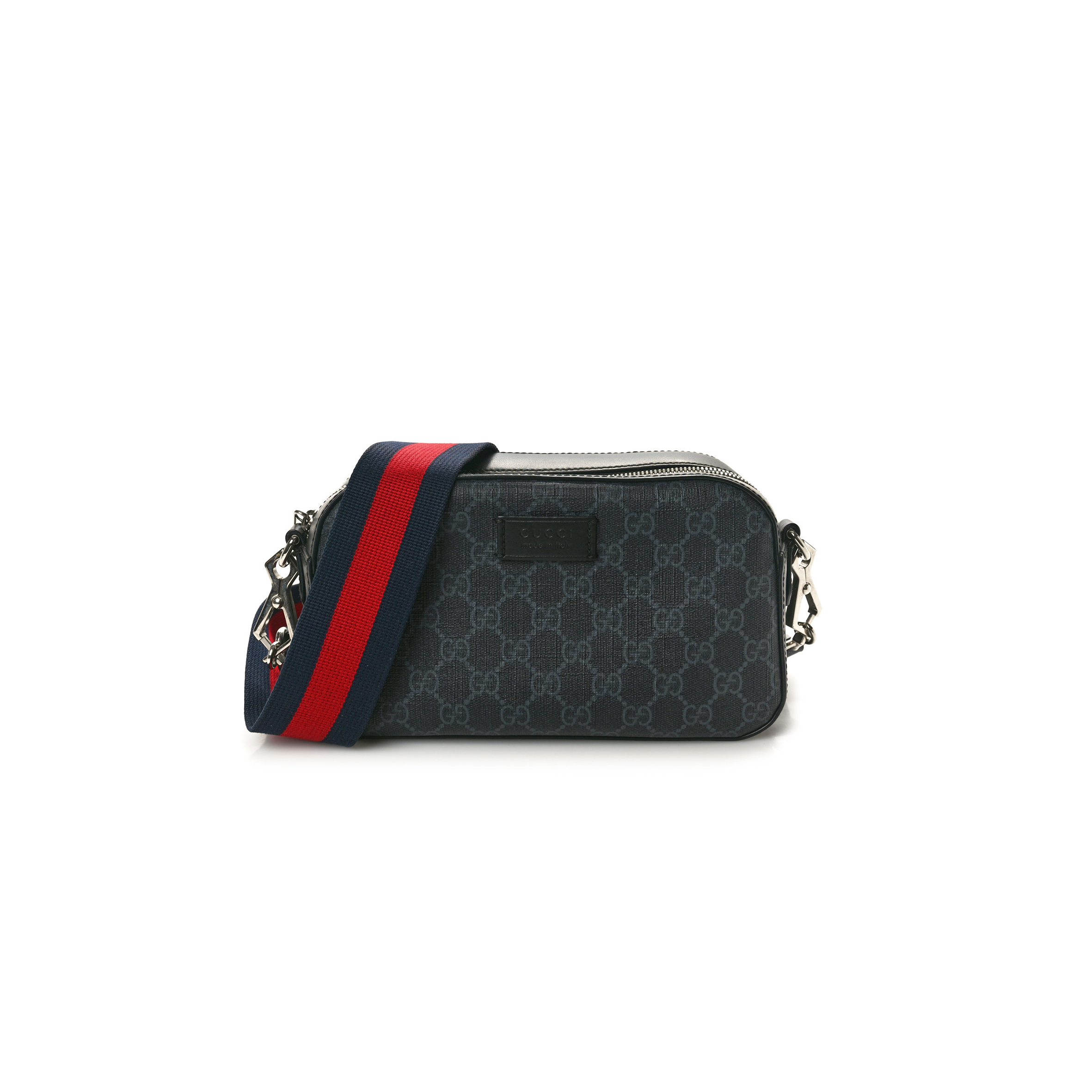 GUCCI GG BLACK SHOULDER BAG 574886 (24*15*8cm)